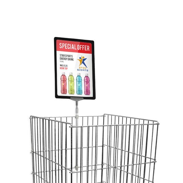 Basket Showcard Holders – product photograph 3