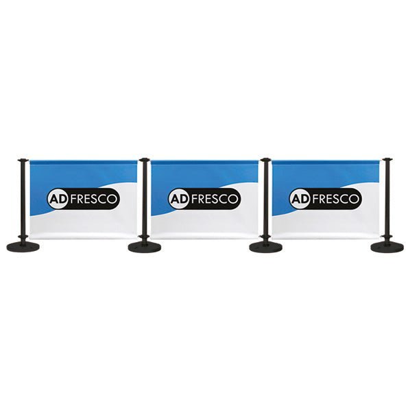 Café Barrier Kit – Three Sections – product photograph 2