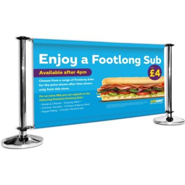 Café Barrier Kit – Two Sections – product photograph 5