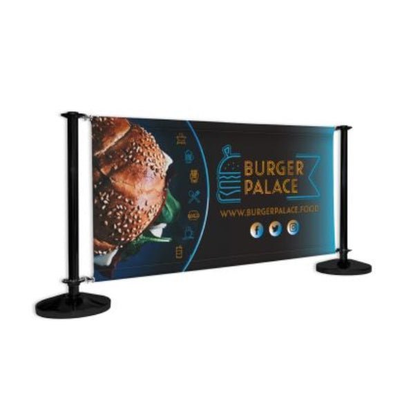 Café Barrier Kit – Two Sections – product photograph 6
