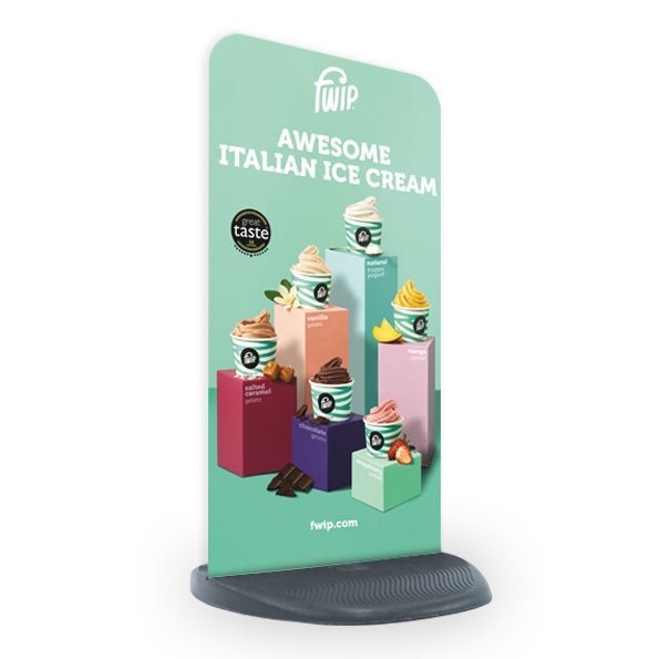 Compact Flex-Panel Pavement Sign