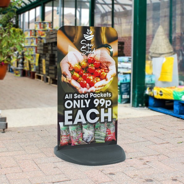 Compact Flex-Panel Pavement Sign – product photograph 2