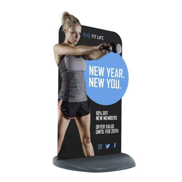 Compact Flex-Panel Pavement Sign – product photograph 4
