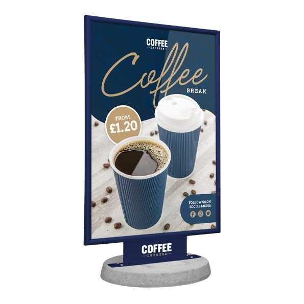 Concrete-Base Forecourt Poster Display – product photograph 5