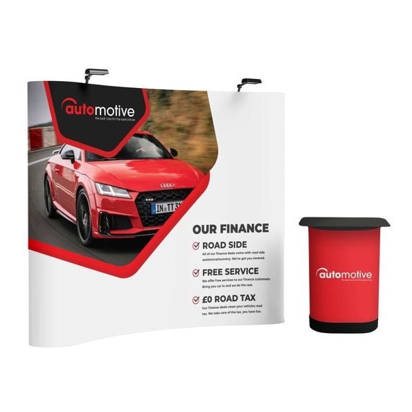 Curved Pop-Up Display – product photograph 4