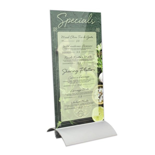 Grip-Base Menu Holder