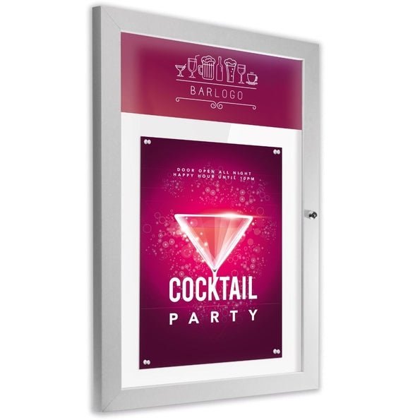 Illuminated Lockable Menu Case