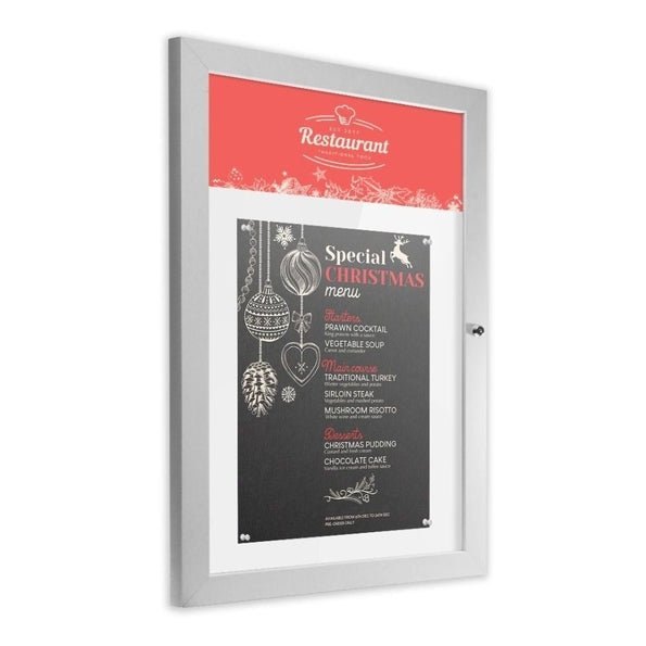 Illuminated Lockable Menu Case – product photograph 6