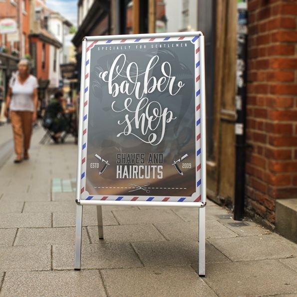 Lightweight Snapframe Poster A-Board – product photograph 2