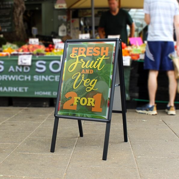 Lightweight Snapframe Poster A-Board – product photograph 4
