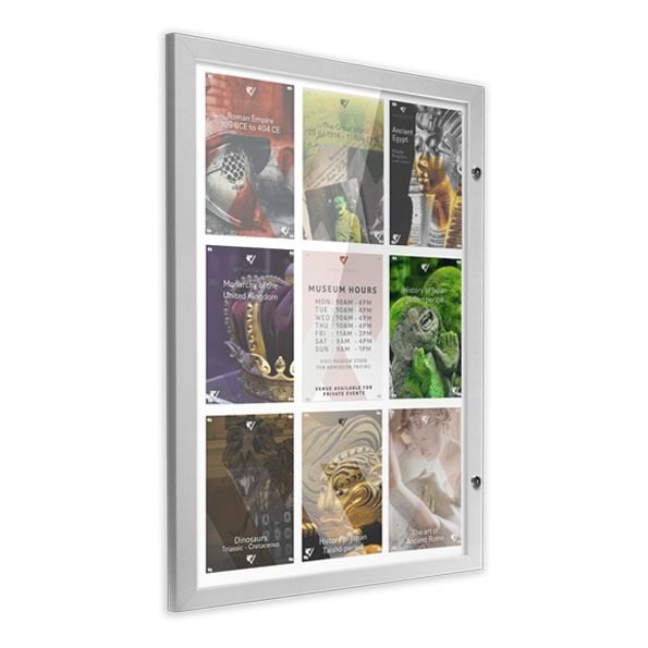 Lockable Glazed Noticeboard – product photograph 3