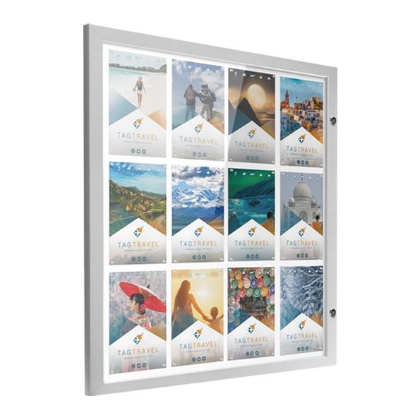 Lockable Glazed Noticeboard – product photograph 4