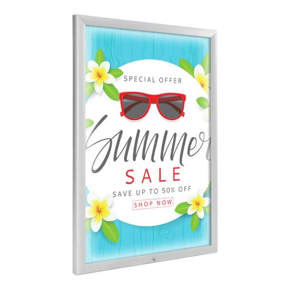Lockable Weatherproof LED Lightbox – product photograph 2