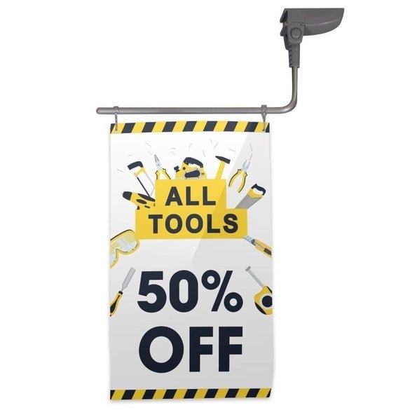 Magnetic POS Flag Arm (Pack of 5) – product photograph 4