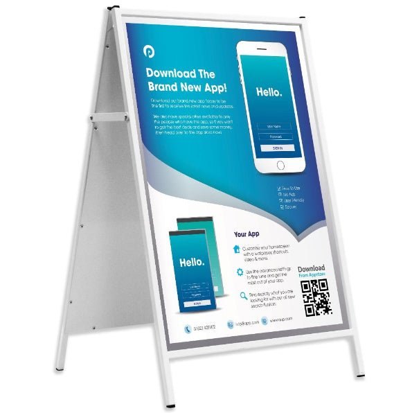 Magnetic Poster A-Board – 20" x 30"