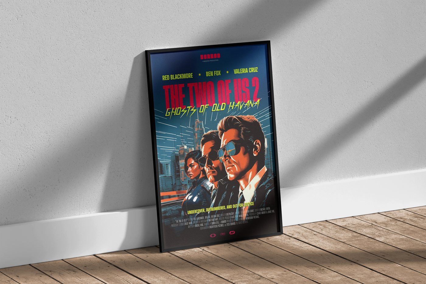Rolled full-colour printed posters
