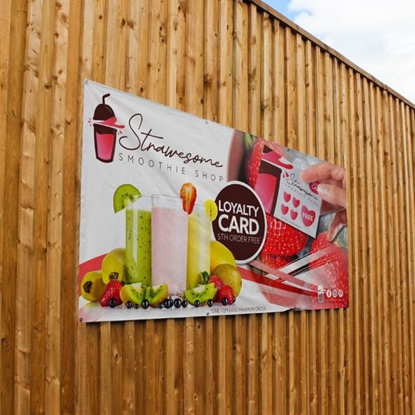 Printed External Banner – product photograph 2