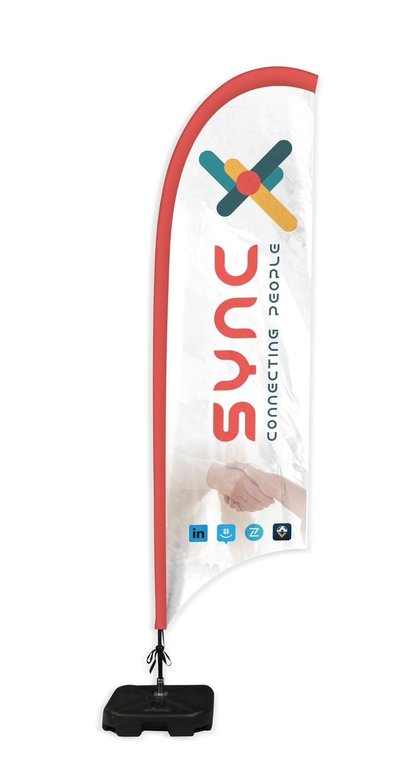 Printed Replacement Flag – Feather Flying Banner – product photograph 3