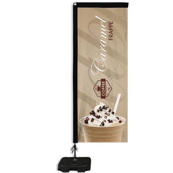 Rectangle Flying Banner – product photograph 6