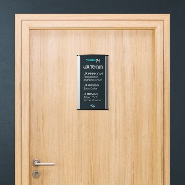 Self-Adhesive Door Sign Holders – product photograph 4