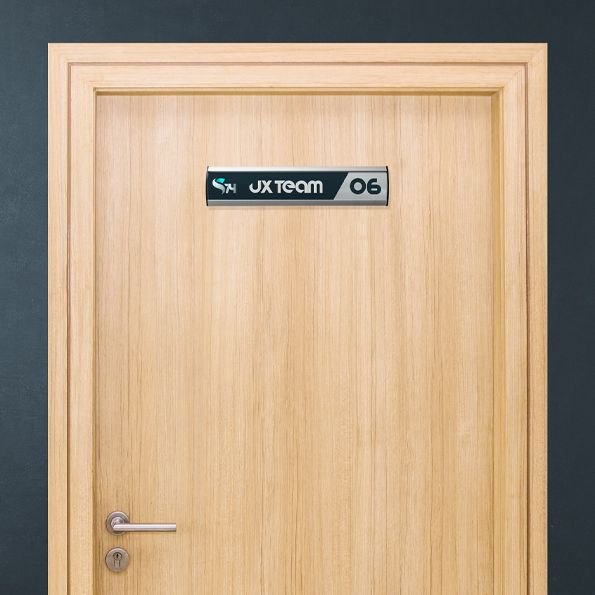 Self-Adhesive Door Sign Holders – product photograph 5