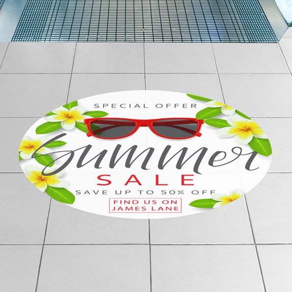 Self-Adhesive Floor Graphics – product photograph 2