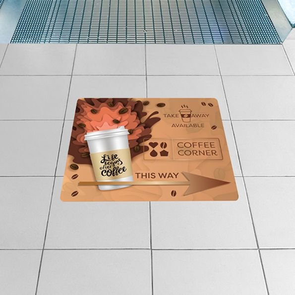 Self-Adhesive Floor Graphics – product photograph 4