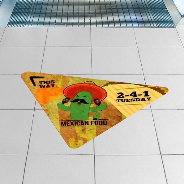 Self-Adhesive Floor Graphics – product photograph 6