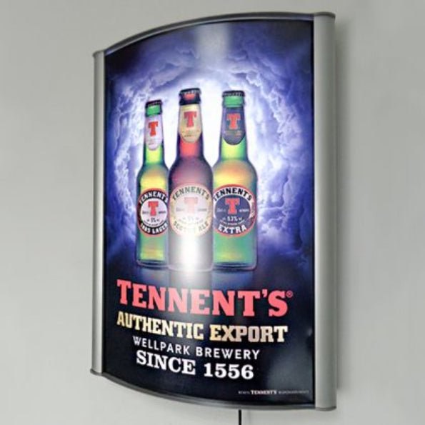Steel-Cased LED Poster Lightbox – product photograph 3