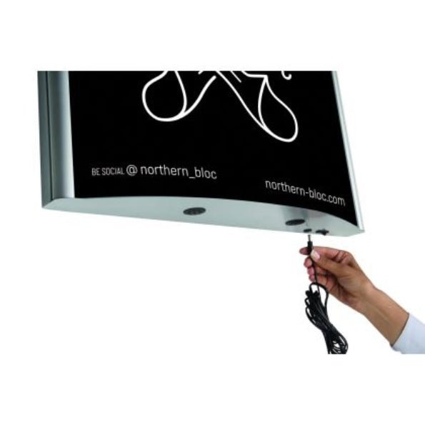 Steel-Cased LED Poster Lightbox – product photograph 4