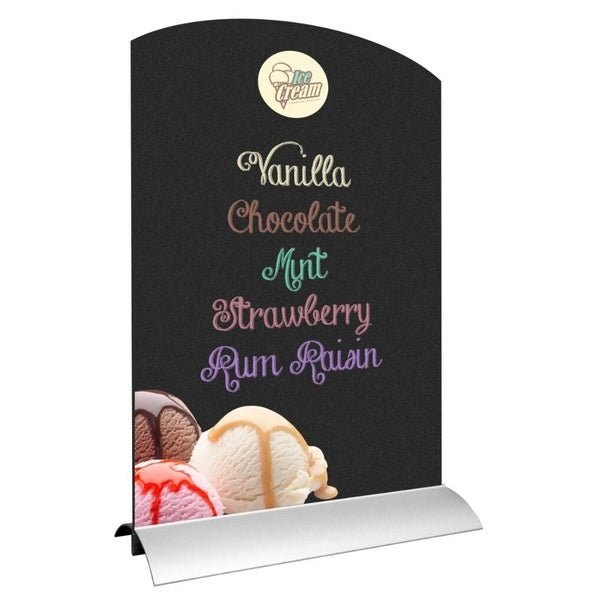 Table-Top Chalkboard with Grip Base