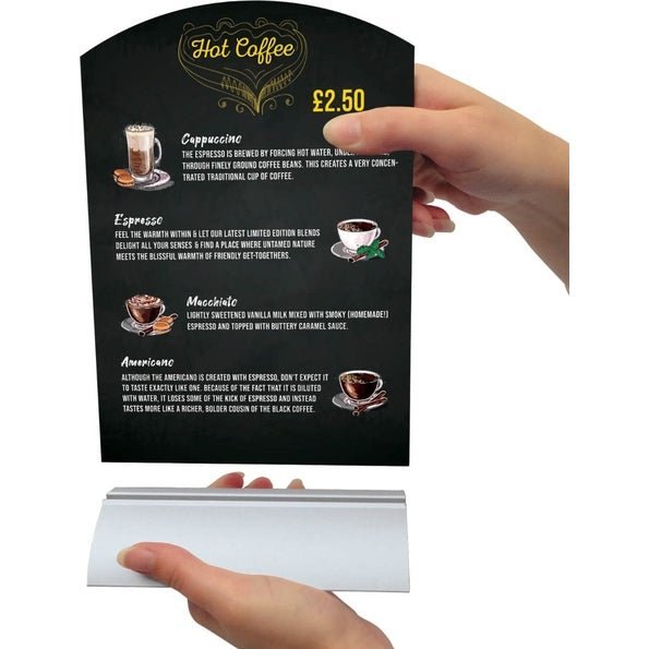 Table-Top Chalkboard with Grip Base – product photograph 5