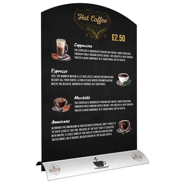 Table-Top Chalkboard with Grip Base – product photograph 6