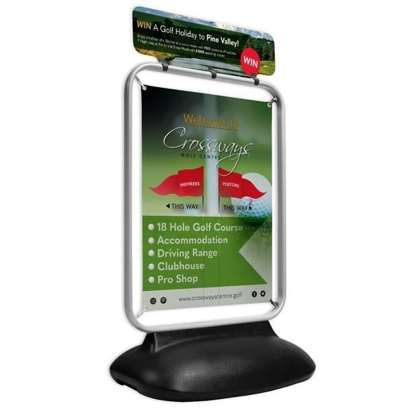 Water-Base Forecourt Banner Stand – product photograph 5