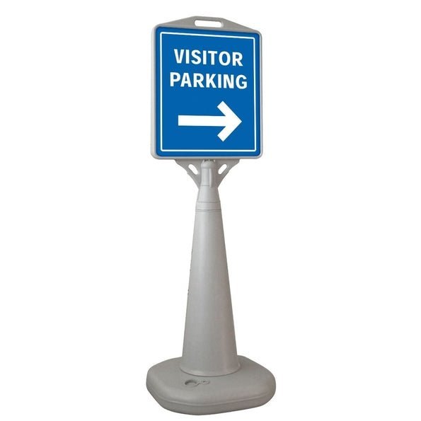 Water-Fill Pyramid Pavement Sign