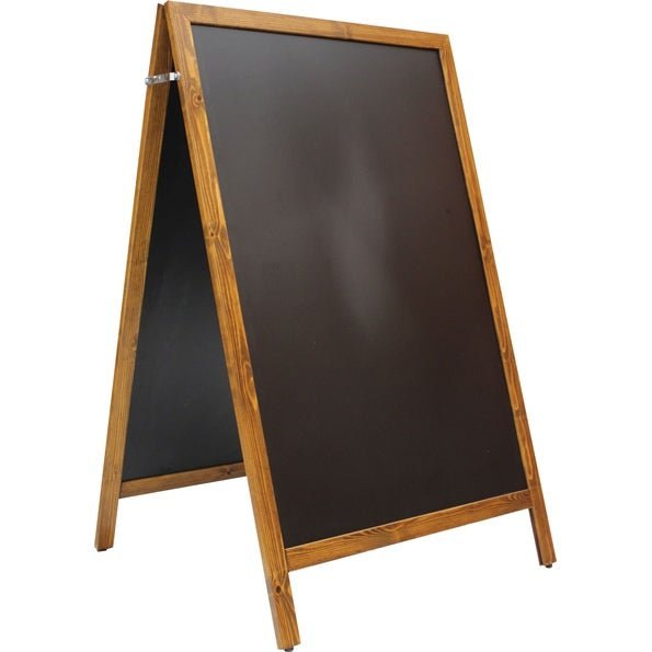 Wooden Chalk A-Board – product photograph 2