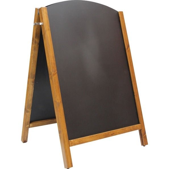 Wooden Chalk A-Board – product photograph 3