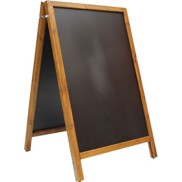 Wooden Chalk A-Board – product photograph 4