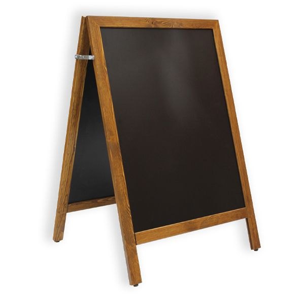 Wooden Chalk A-Board – product photograph 5